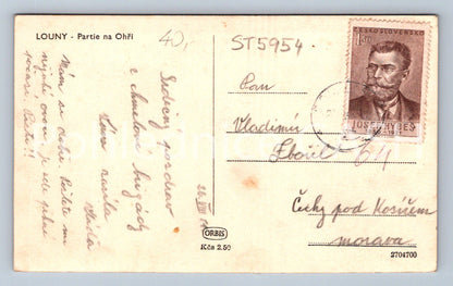 Postcard LOUNY - GAME ON THE MOOR (ST5954)