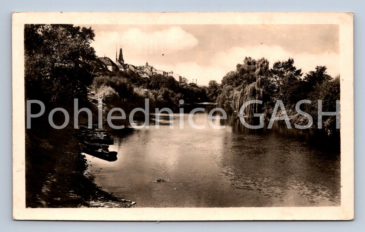 Postcard LOUNY - GAME ON THE MOOR (ST5954)