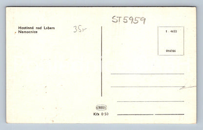 Postcard HOSTINNÉ NAD LABEM (ST5959)