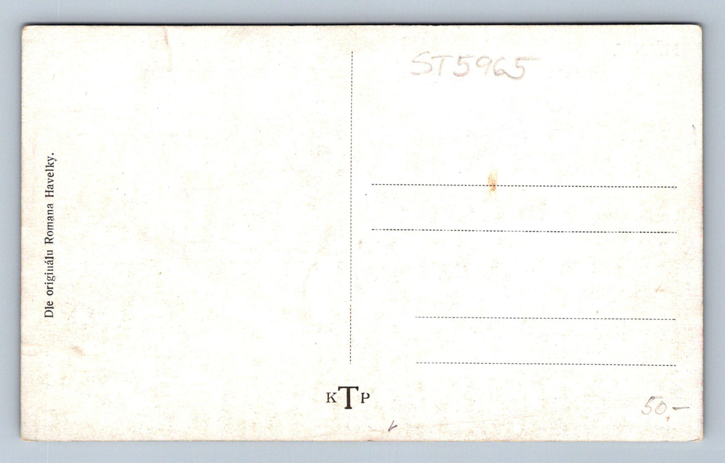 Postcard MILLER (ST5965)