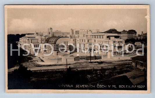 Postcard EXHIBITION OF NORTHERN BOHEMIA IN ML. BOLESLAV 1927 (ST5968)