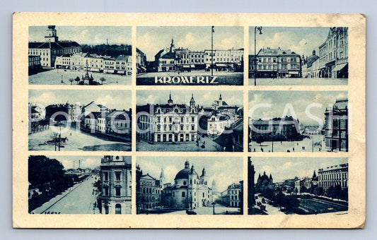 Postcard KROMĚŘÍŽ - COLLAGE (ST5973)