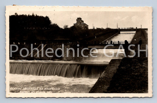 Postcard VALLEY DAM ON THE BYSTŘIČKA RIVER (ST5980)