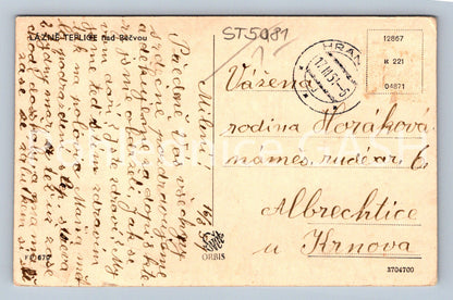 Postcard LÁZNĚ TEPLICE (ST5981)