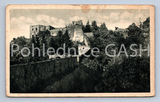 Postcard HELŠTÝN CASTLE U LIPNÍKA (ST5984)