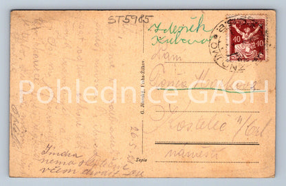 Postcard LÁZNĚ PODEBRADY (ST5985)