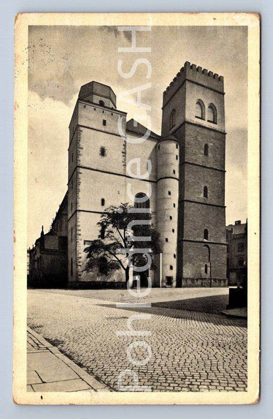 Postcard OLOMOUC - CHURCH OF ST. MOŘICE (ST5986)