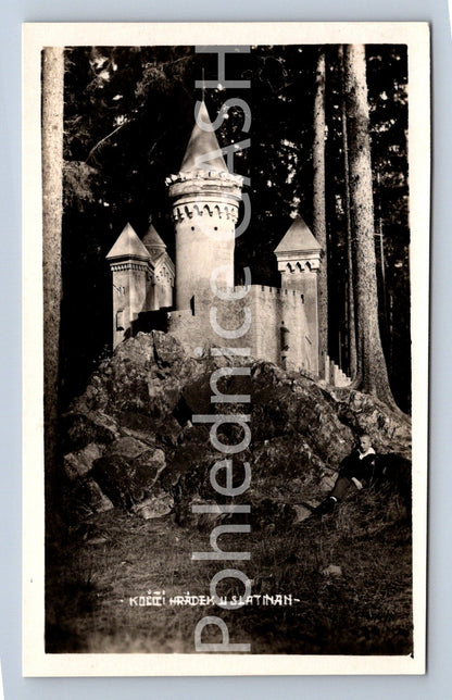 Postcard CAT'S CAVE NEAR SLATINAN (ST6002)