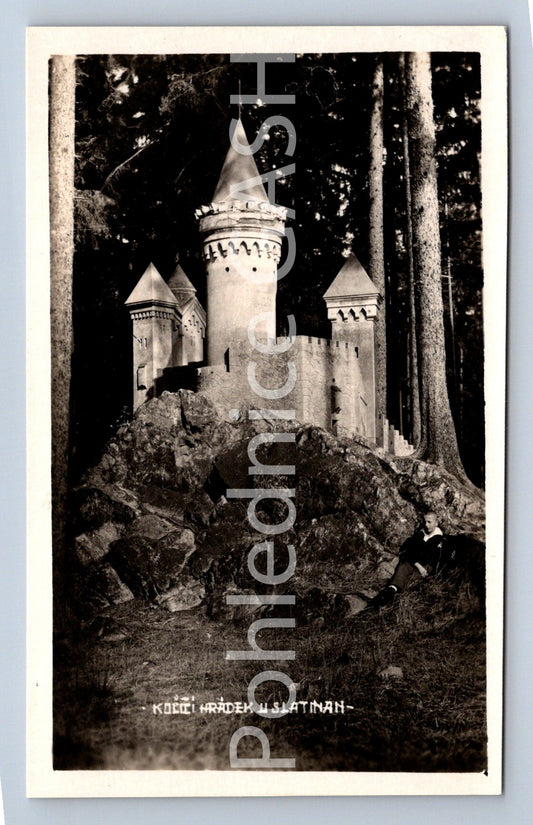 Postcard CAT'S CAVE NEAR SLATINAN (ST6002)