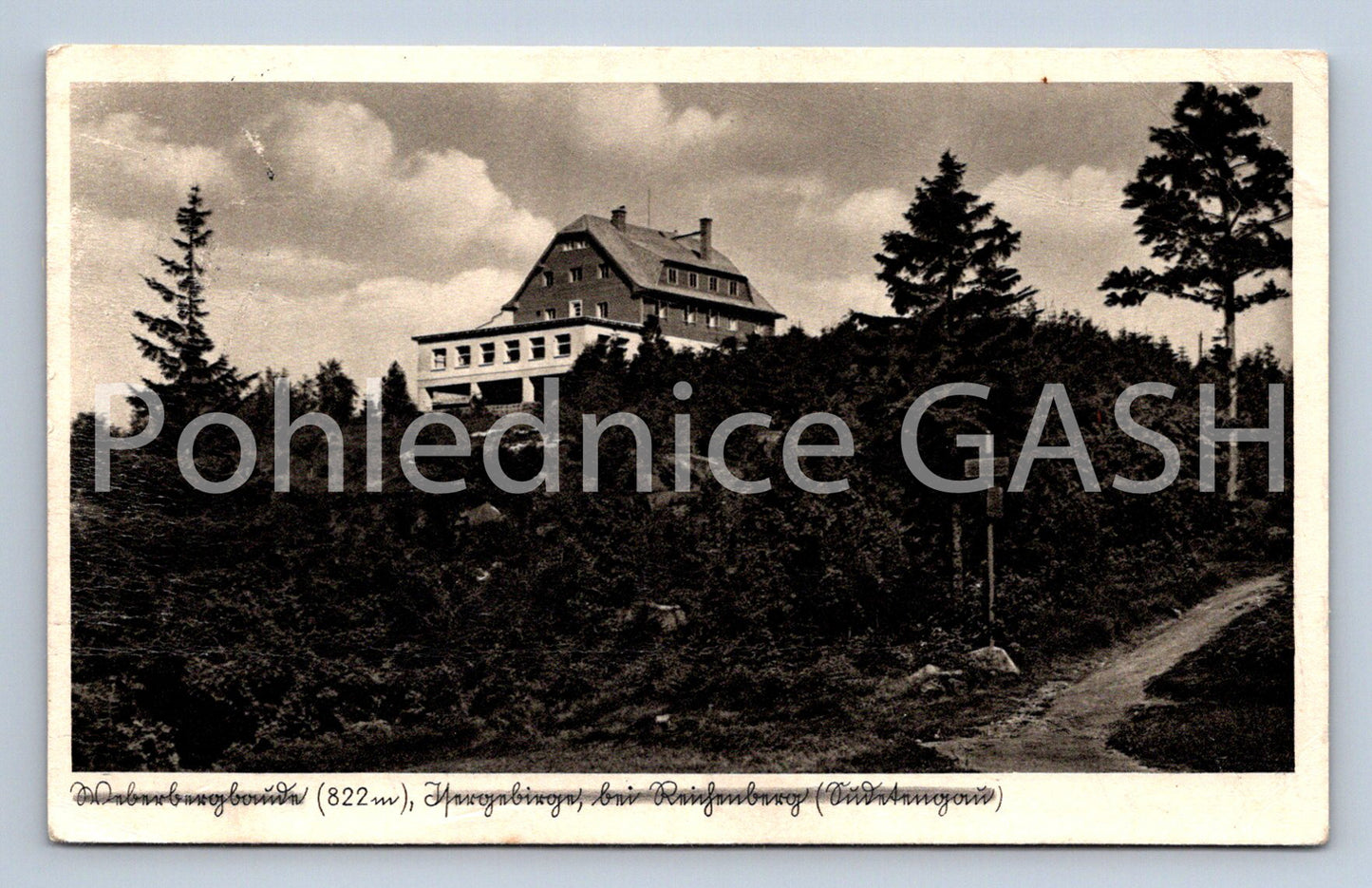 Postcard JABLONEC NAD NISOU - JULIAN FUČÍK'S COTTAGE (ST6003)