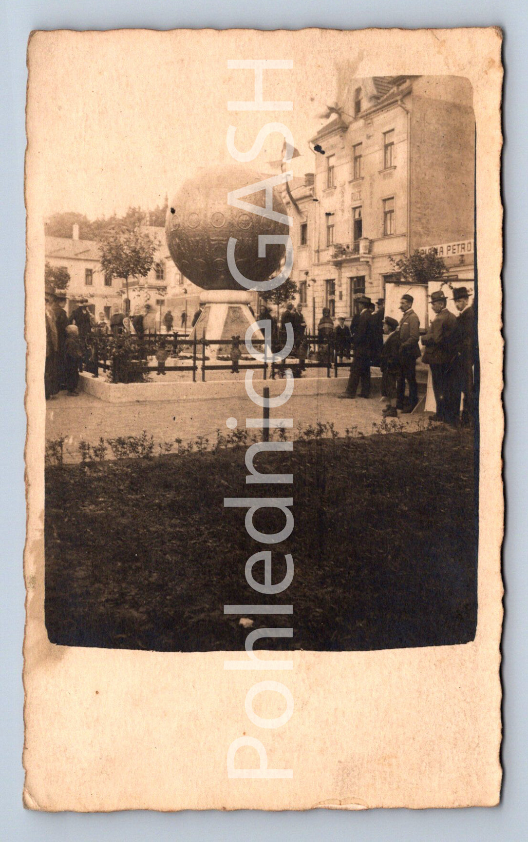 Postcard DOME - CZECH CITY PLANÁ PETRO? (ST6006)