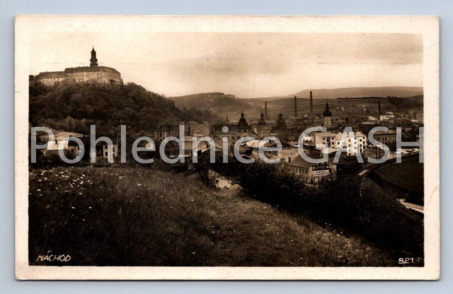 Postcard NÁCHOD (ST6028)