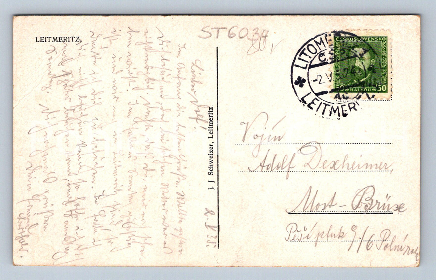 Postcard LEITMERITZ (ST6034)