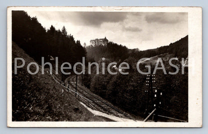 Postcard PERNŠTEJN CASTLE IN MORAVIA (ST6038)