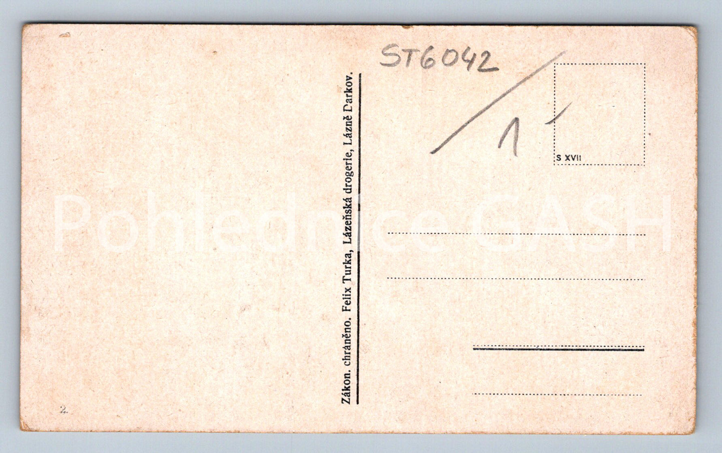 Postcard DARKOV SPA - THROUGH THE PARK TO THE RESTAURANT (ST6042)