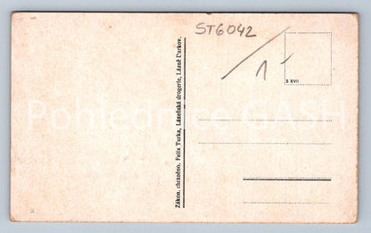 Postcard DARKOV SPA - THROUGH THE PARK TO THE RESTAURANT (ST6042)