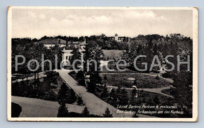 Postcard DARKOV SPA - THROUGH THE PARK TO THE RESTAURANT (ST6042)
