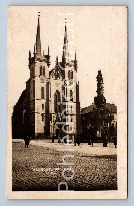 Postcard CHRUDIM - SQUARE (ST6052)
