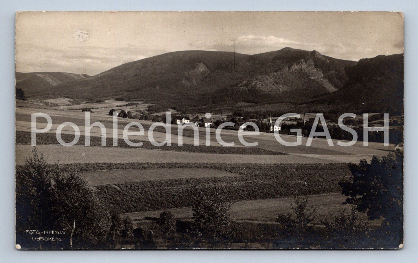 Postcard VYSOKÉ NAD JIZEROU (ST6053)