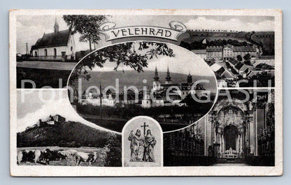 Postcard VELEHRAD - COLLAGE (ST6064)