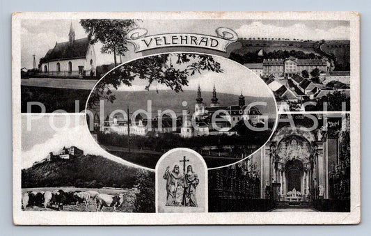 Postcard VELEHRAD - COLLAGE (ST6064)