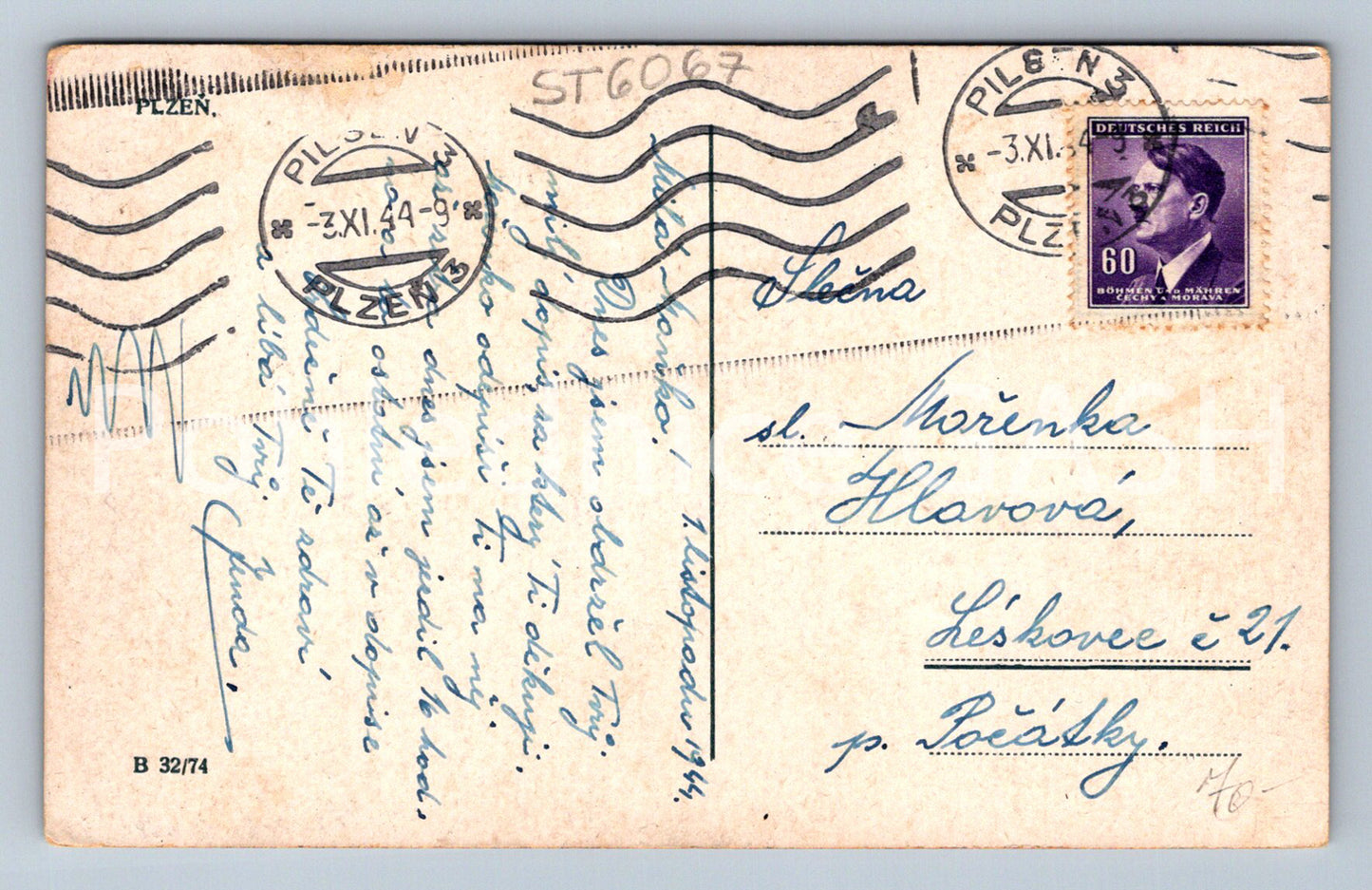 Postcard PILSEN OMÝR OTTA RAKOVNÍK (ST6067)