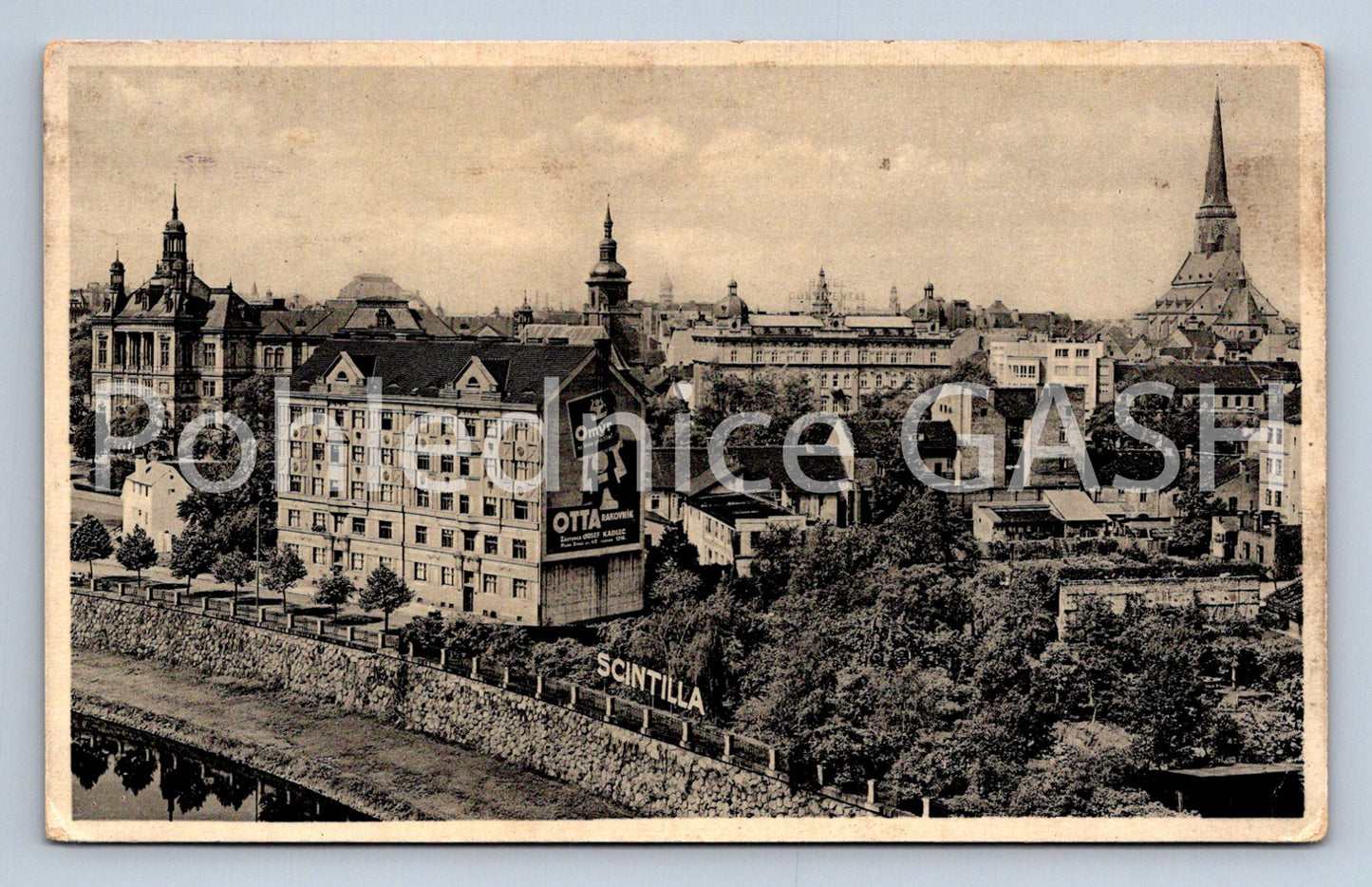 Postcard PILSEN OMÝR OTTA RAKOVNÍK (ST6067)