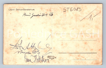 Postcard DARKOV SPA - SANATORIUM (ST6083)