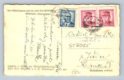 Postcard HOŘICE IN THE KRKONOSÍ MOUNTAINS (ST6085)