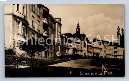 Postcard PLEŠ - SANATORIUM (ST6092)