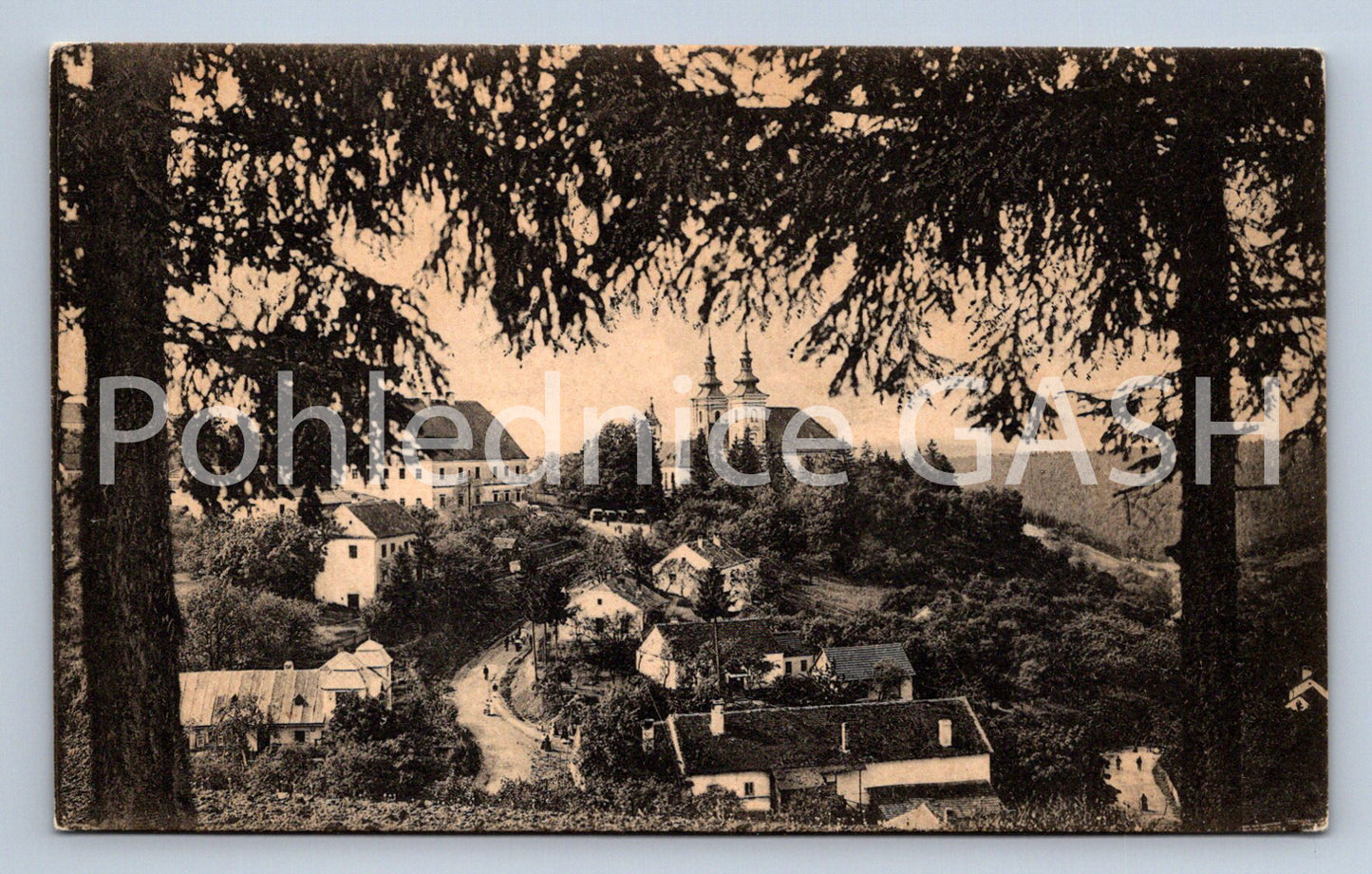 Postcard GREETINGS FROM VRANOV (ST6095)