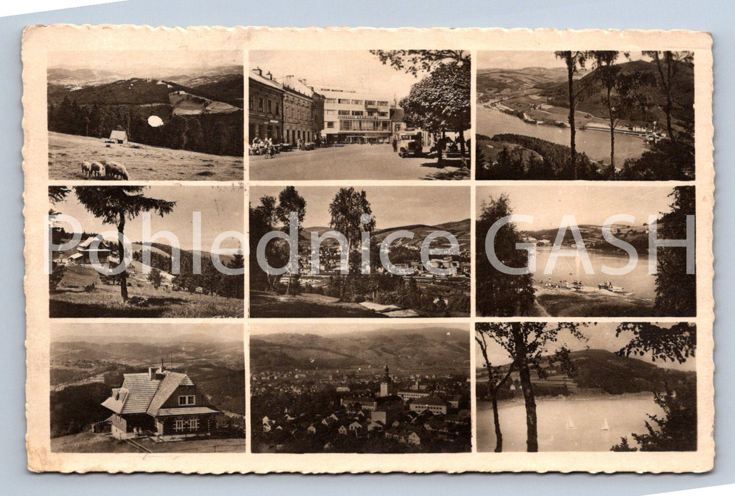 Postcard VSETÍN - BYSTŘIČKA (ST6097)