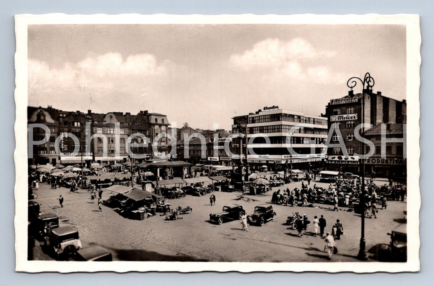 Postcard MORAVSKÁ OSTRAVA - MAIN SQUARE (ST6099)
