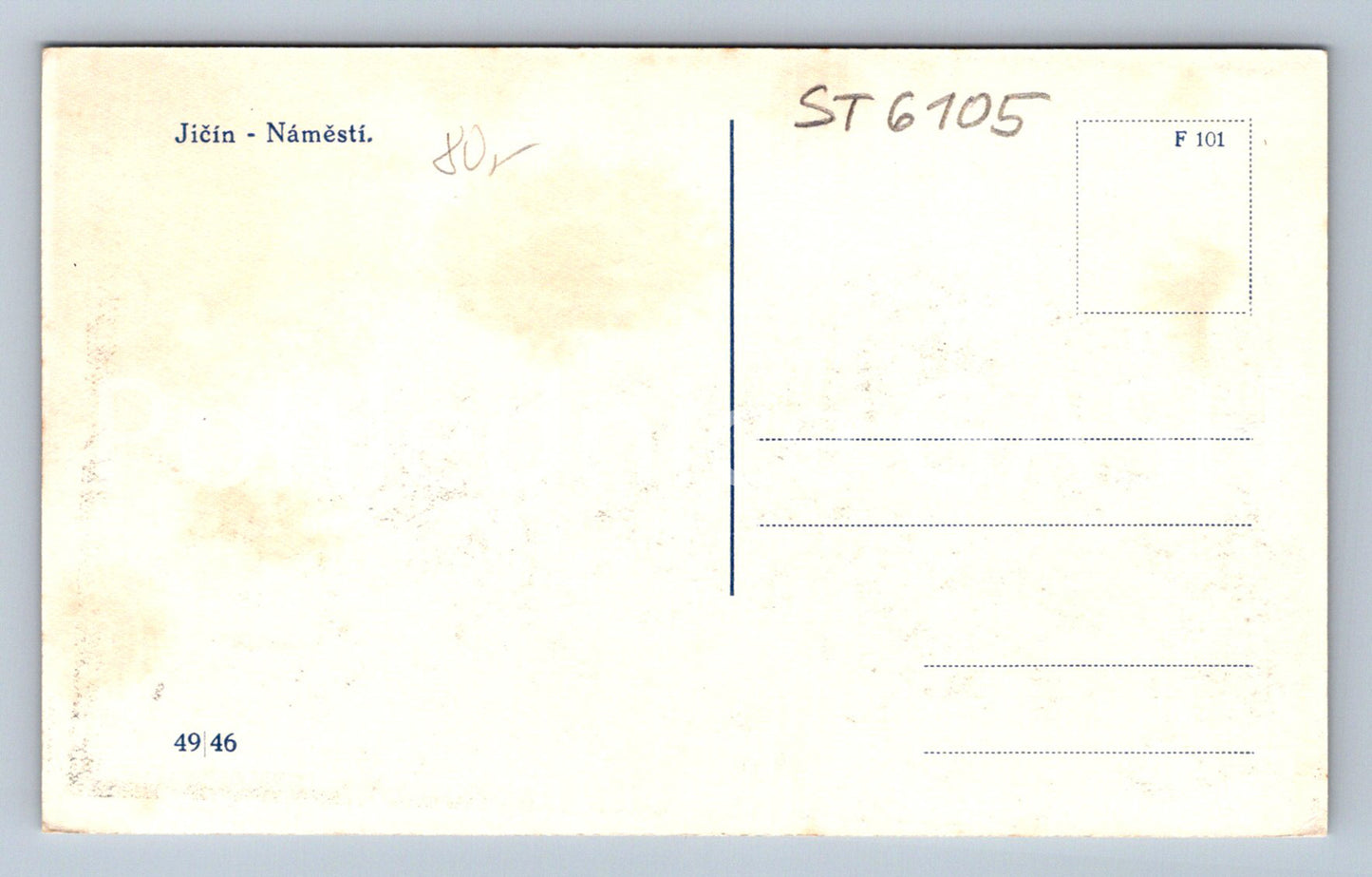 Postcard JIČÍN (ST6105)