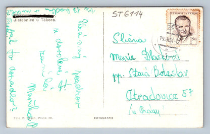 Postcard JISTEBNICE U TÁBORA (ST6114)