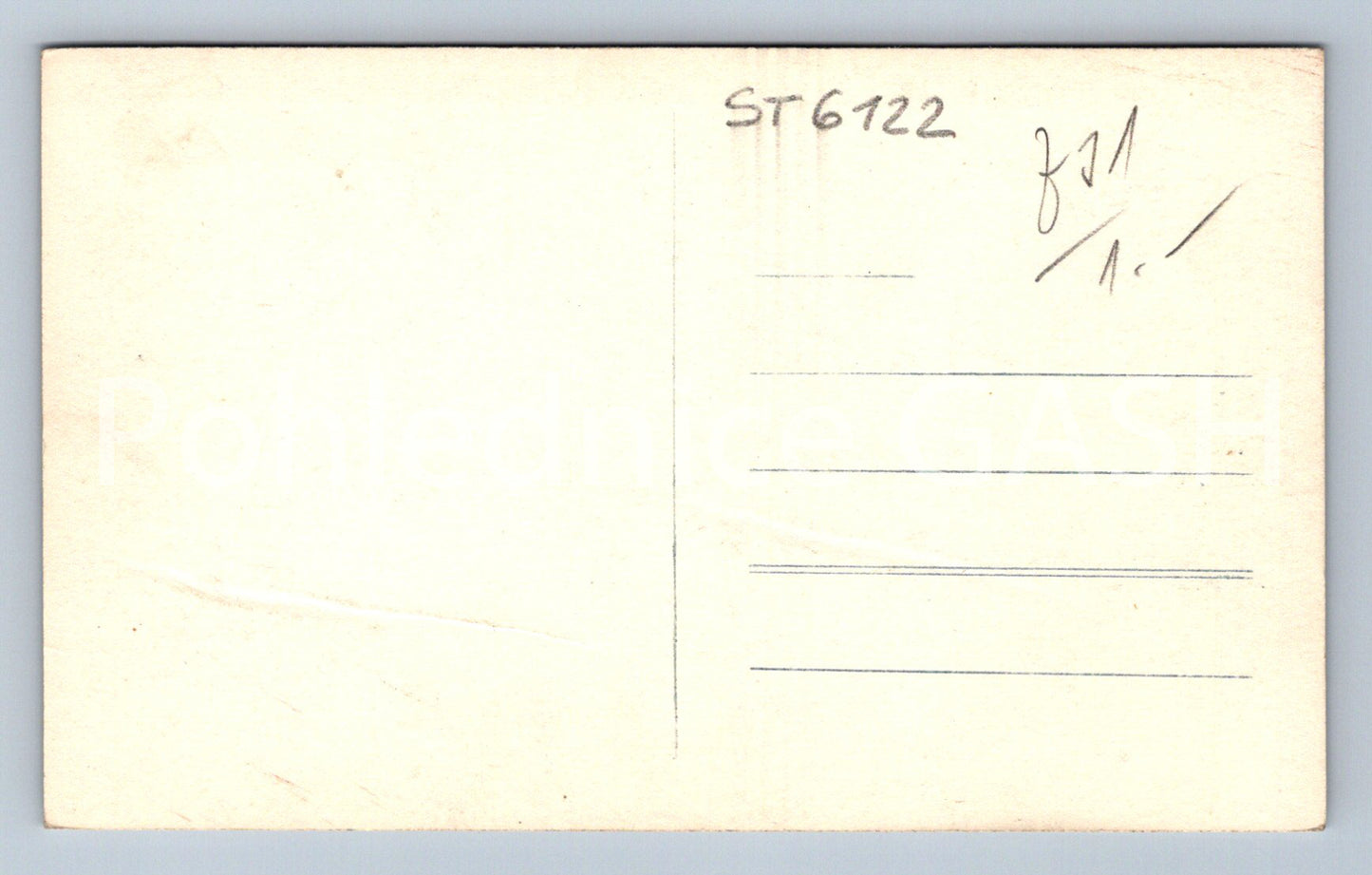 Postcard TÁBOR (ST6122)