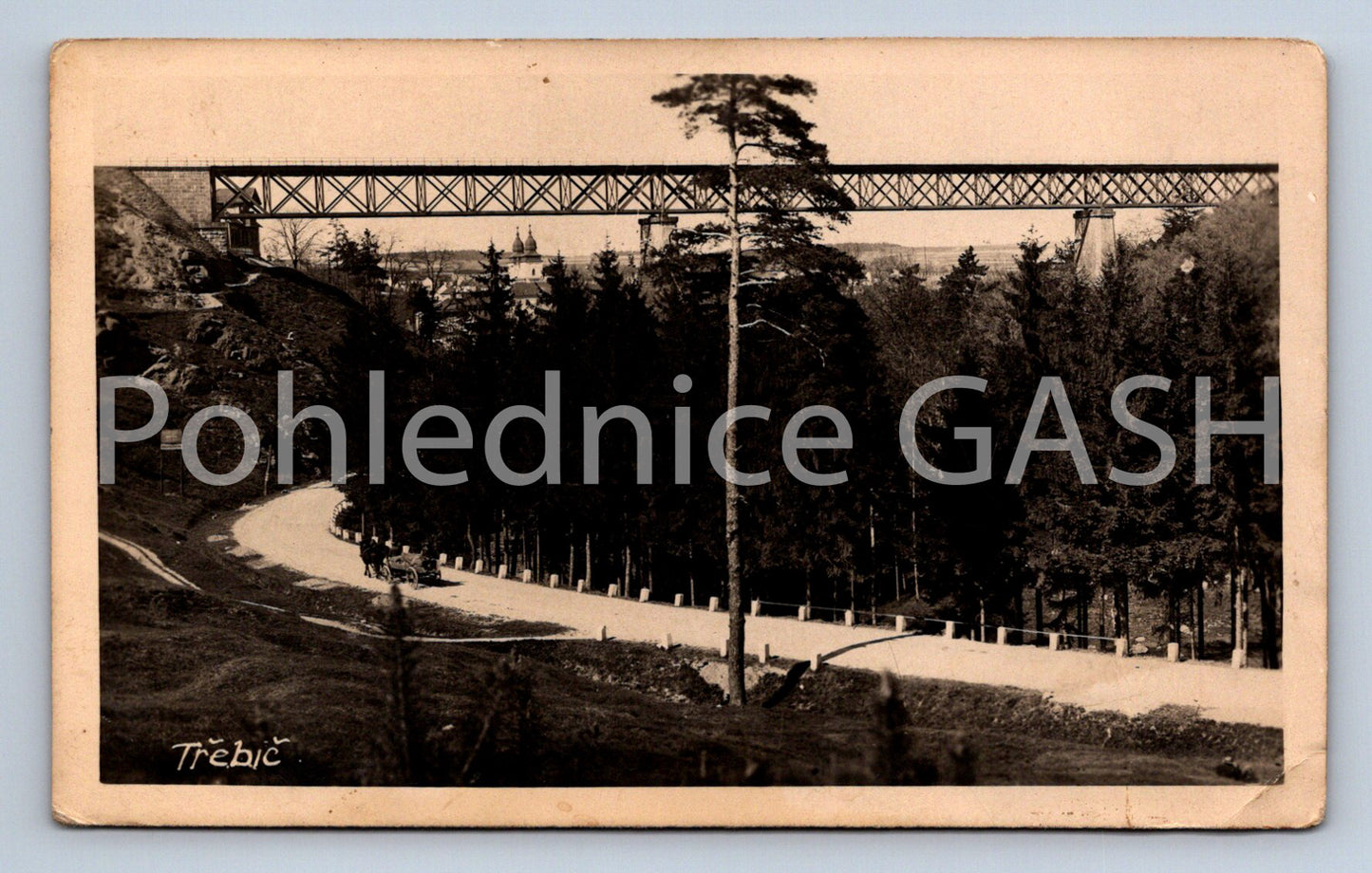 Postcard TŘEBÍC (ST6127)