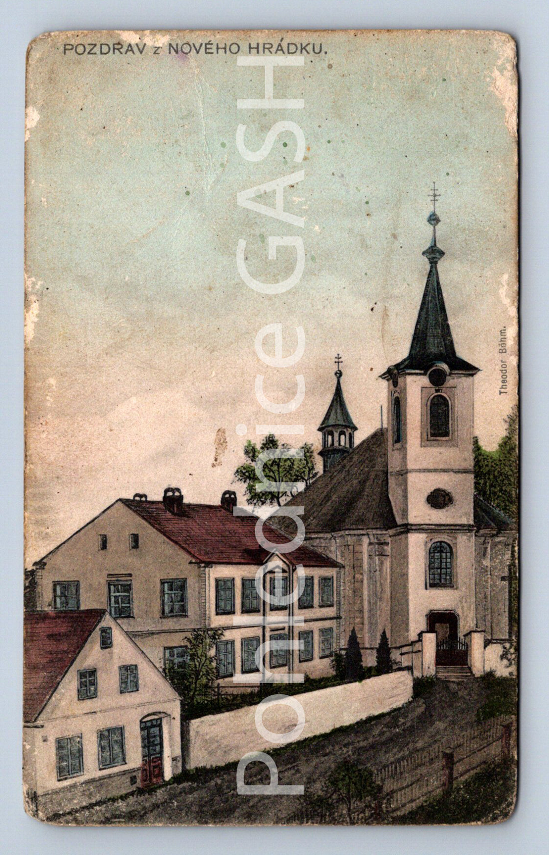Postcard NOVÝ HRÁDEK (ST6138)