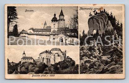 Postcard BOUZOV - COLLAGE (ST6143)