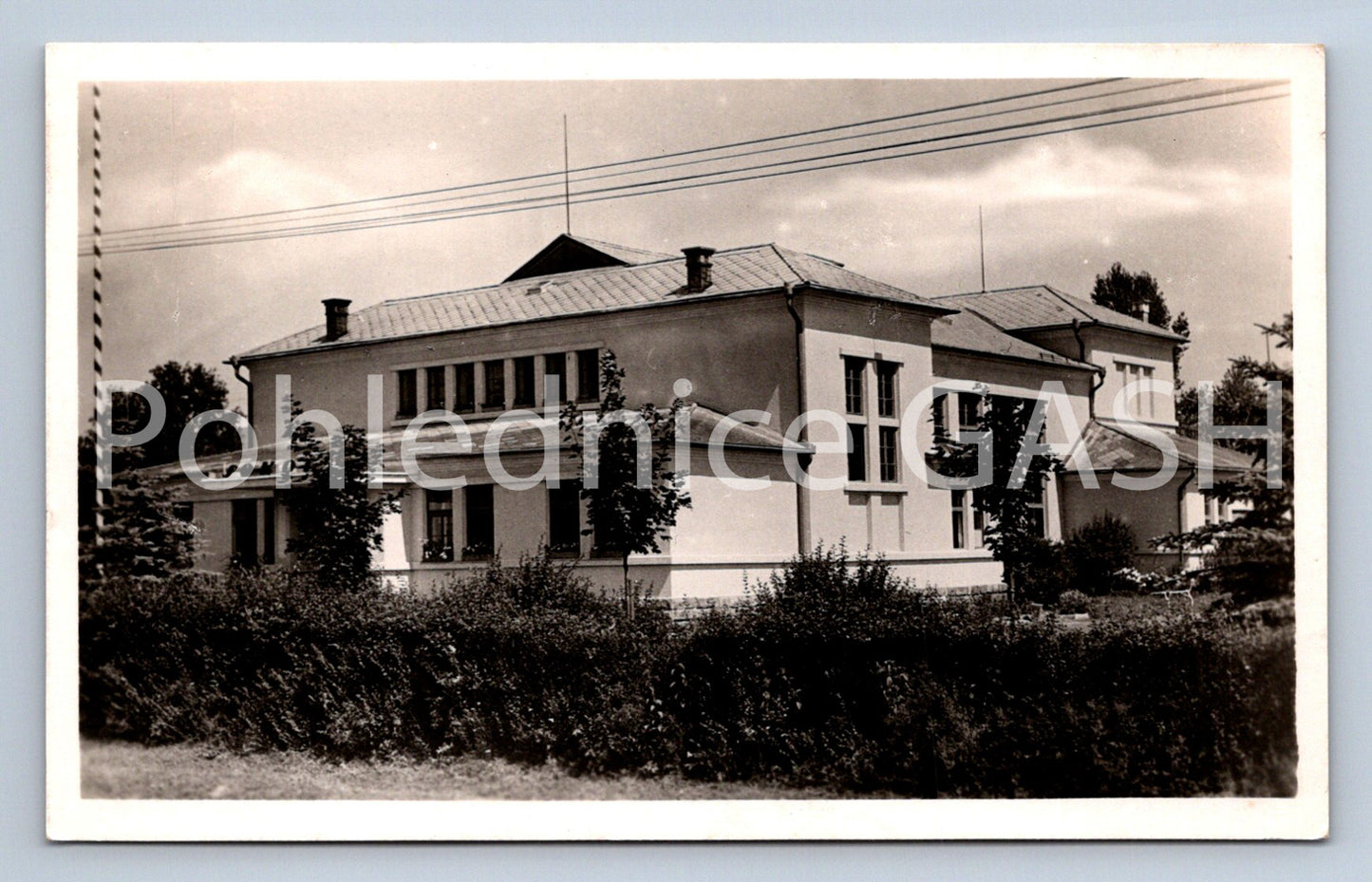 Postcard SLAVIČÍN - SOKOLOVNA (ST6150)