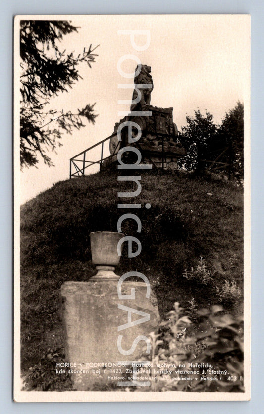 Postcard HOŘICE IN THE KRKONOSÍ MOUNTAINS (ST6151)