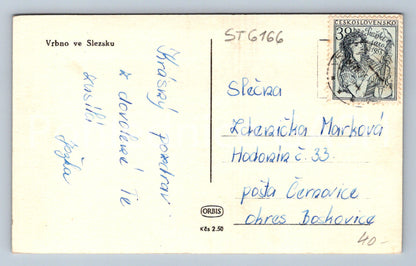 Postcard VRBNO IN SILESIA (ST6166)