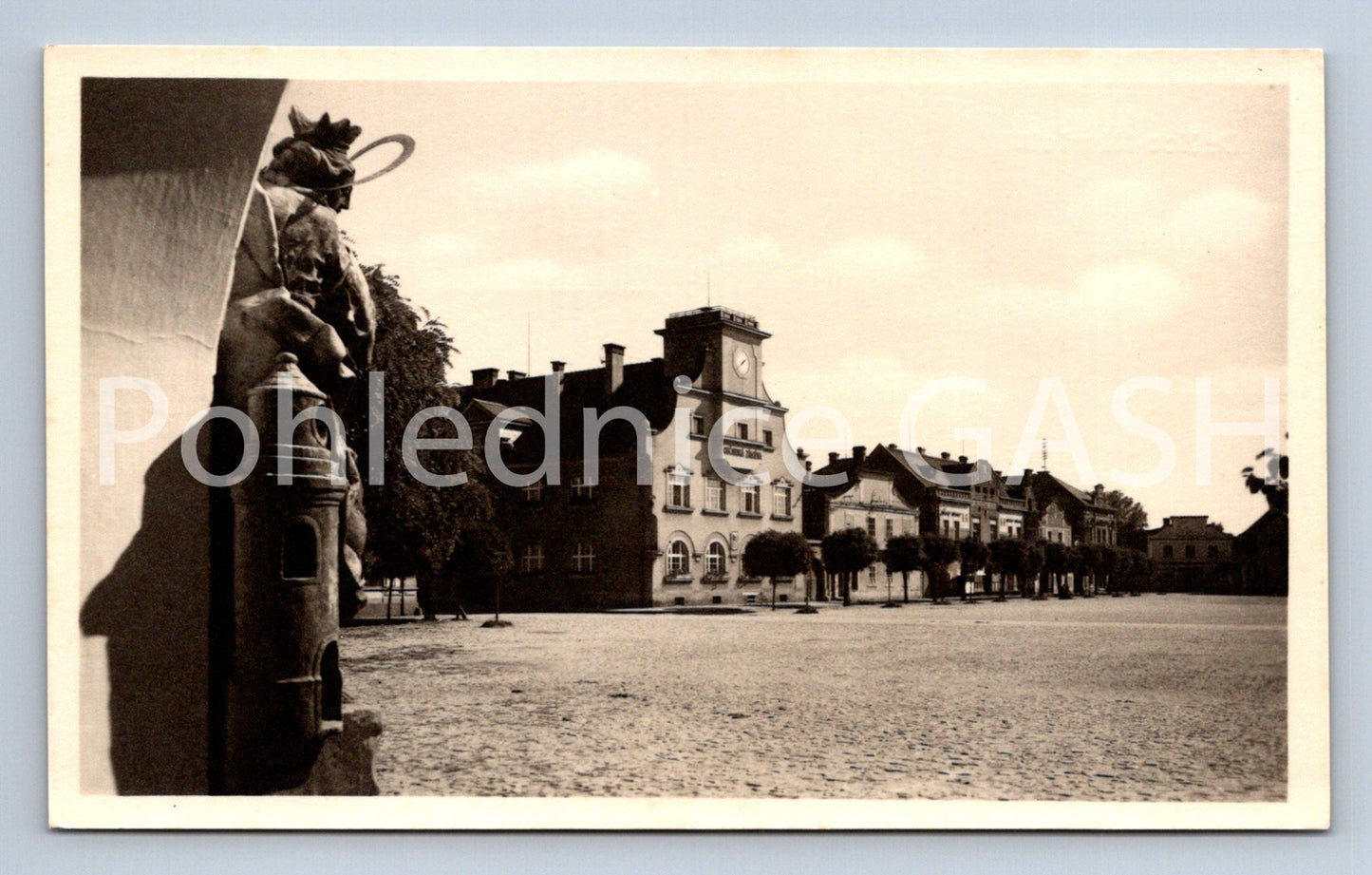 Postcard DAŠICE - SQUARE (ST6167)