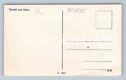 Postcard TÝNIŠTĚ NAD ORLICÍ (ST6175)