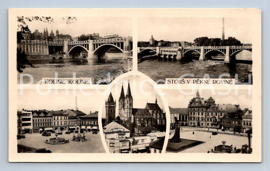 Postcard KOLIN - COLLAGE (ST6184)