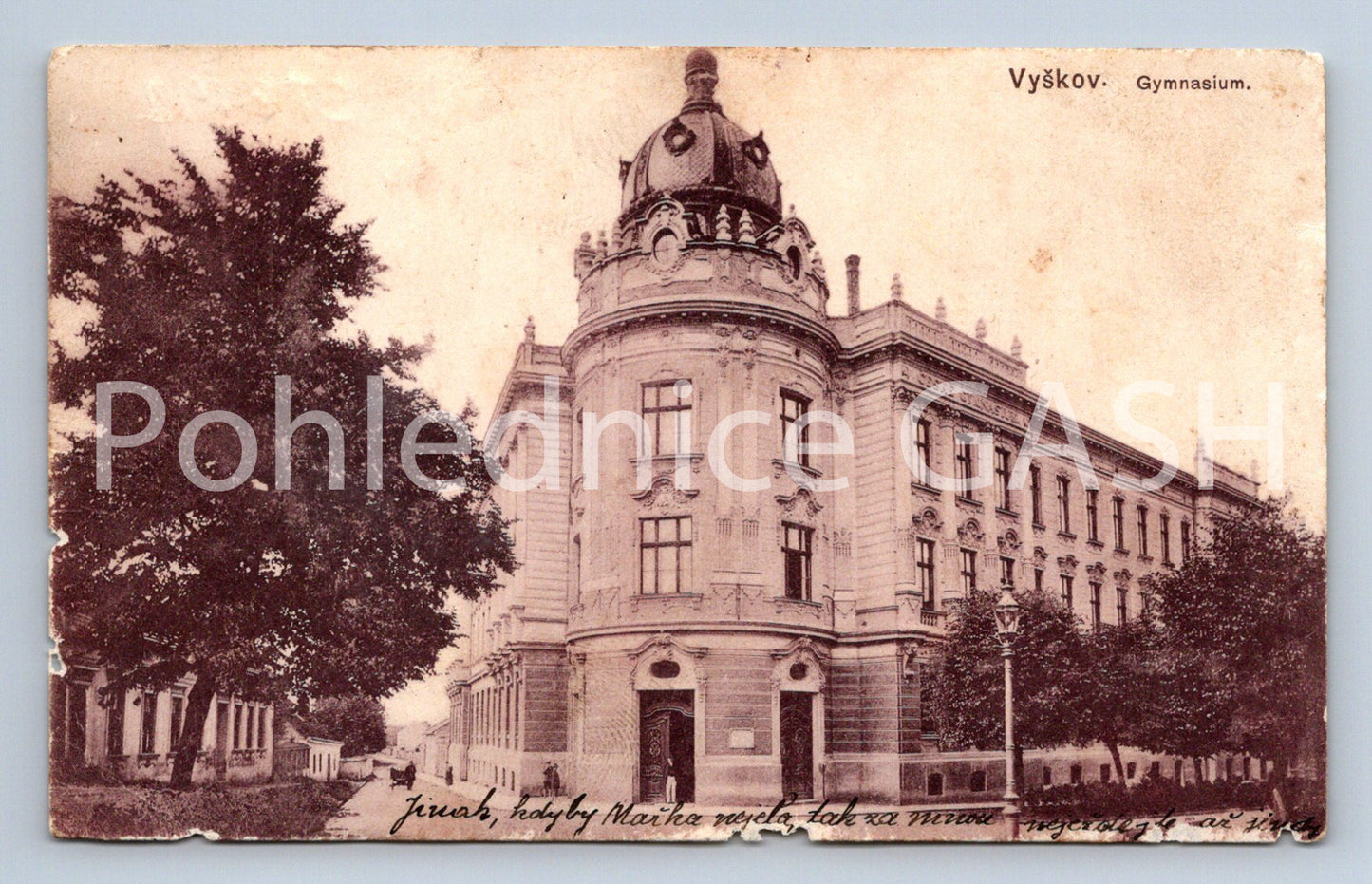 Postcard VYŠKOV (ST6191)