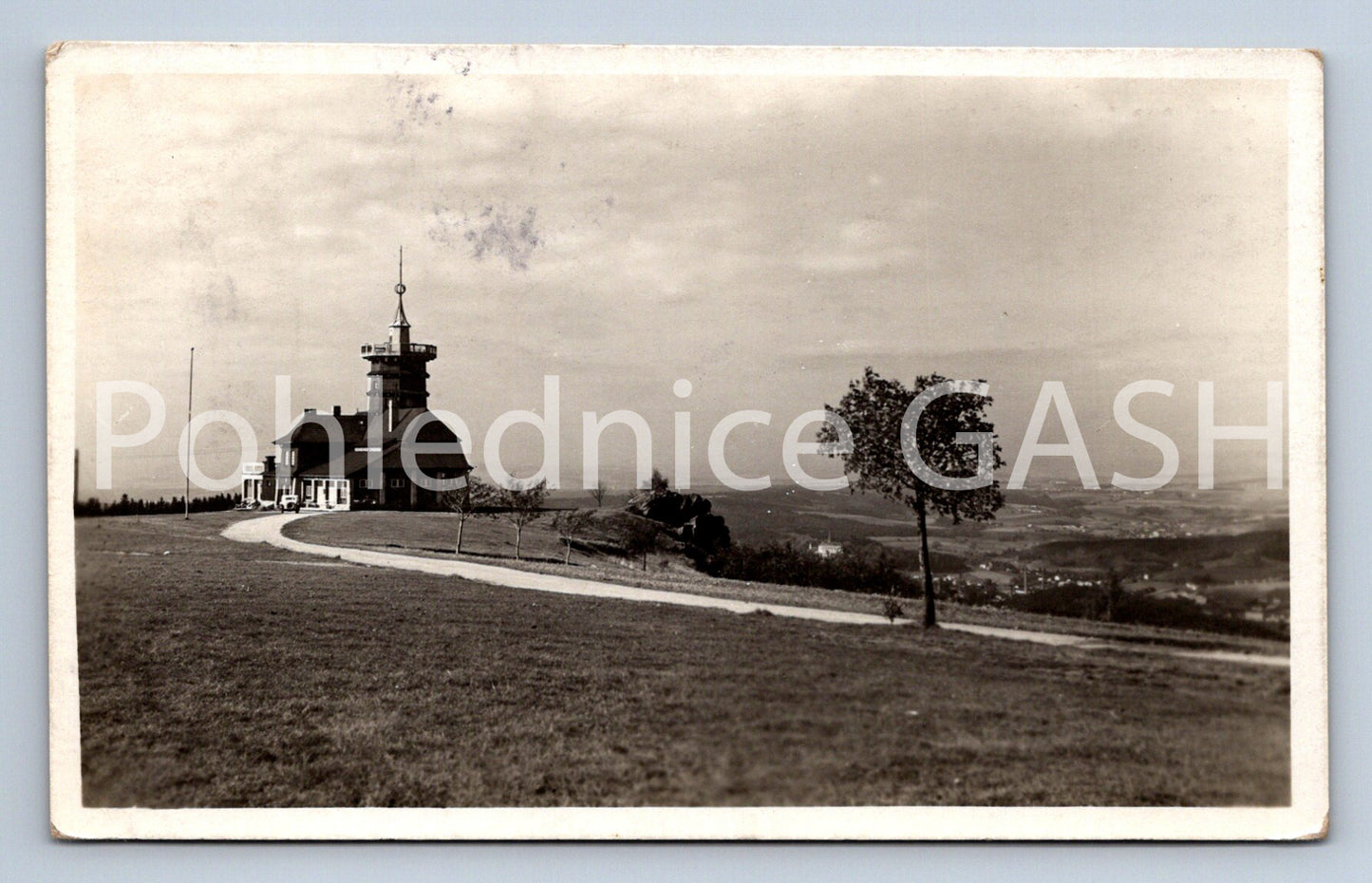 Postcard JIRÁSK'S TOURIST COTTAGE IN DOBROŠOV NEAR NÁCHOD (ST6194)