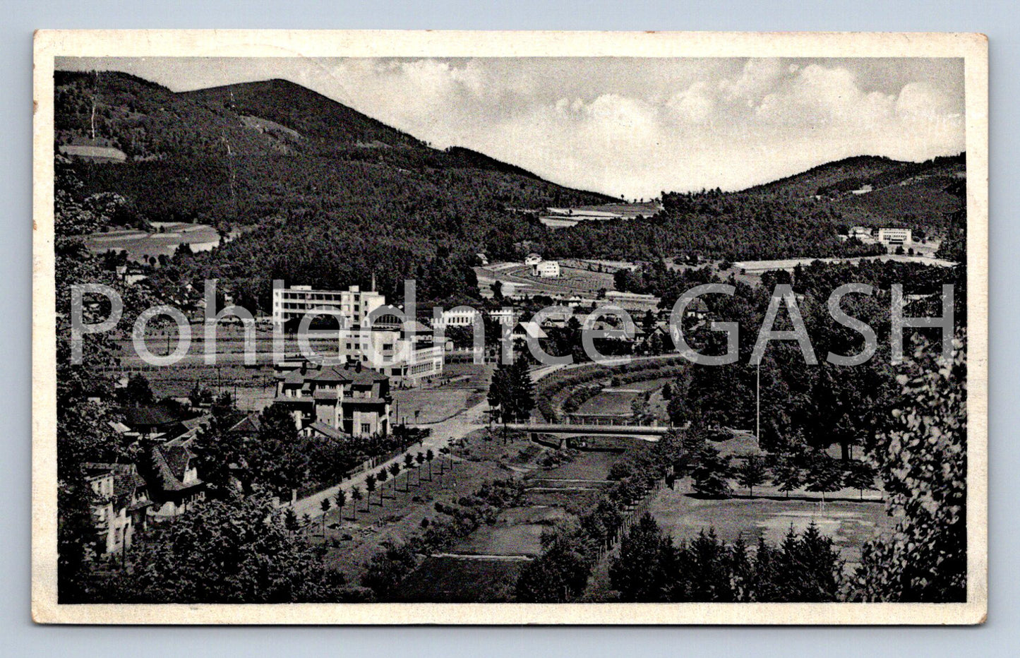 Postcard LÁZNĚ ROŽELOV POD RADOHOŠTĚM (ST6196)