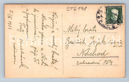 Postcard MEMORIAL TO THE FALLEN SOLDIERS FROM THE JIRÁSK REGION (ST6198)