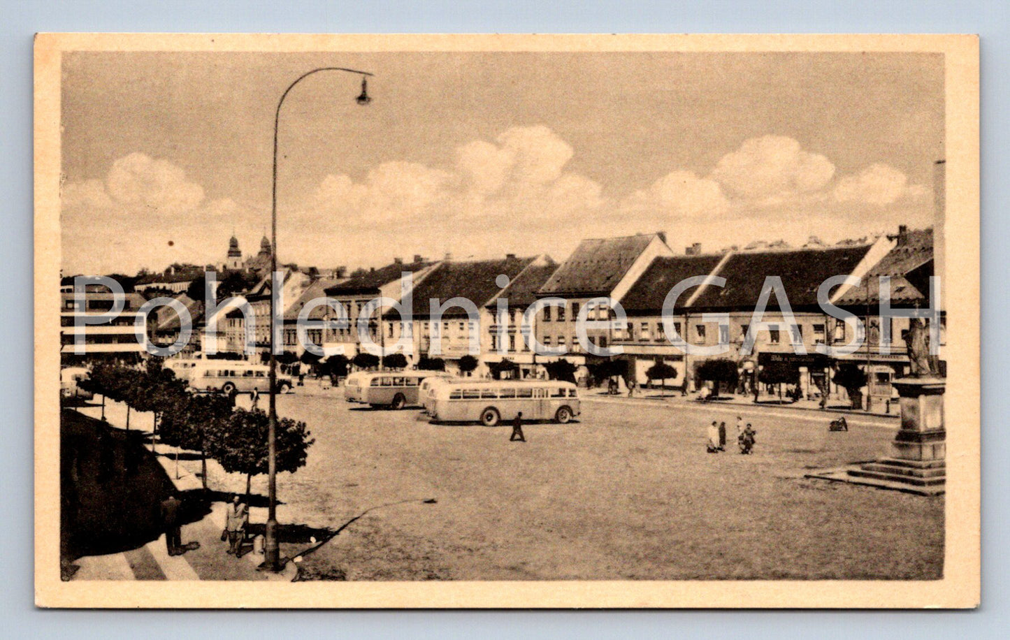 Postcard TŘEBÍC (ST6203)